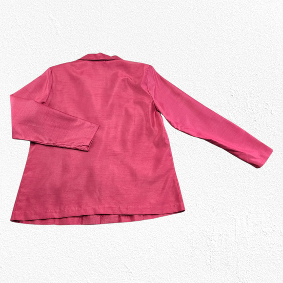 Blair Pink Blazer Set Y2K Office Chic Career Jacket Shell Size 14 - Picture 7 of 11